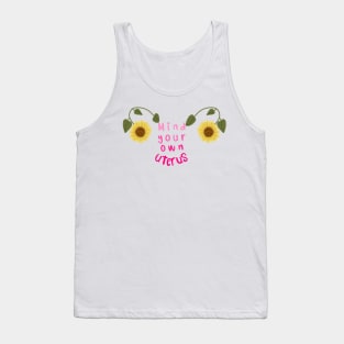 Mind your own uterus Tank Top